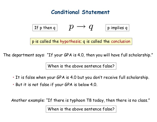 umpqua college p implies q