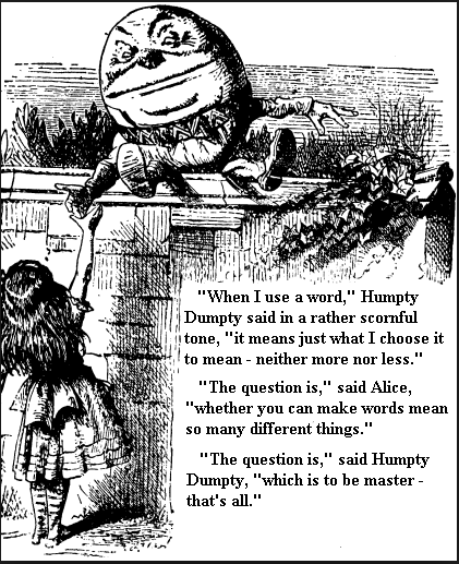 hump dump alice words