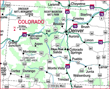 colorado map