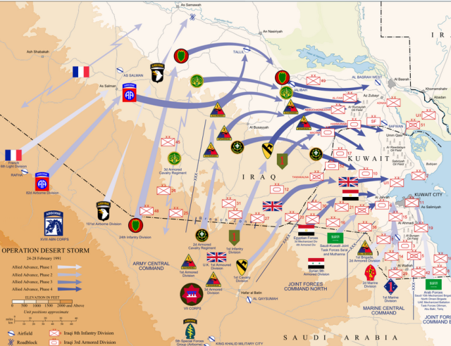 iraq kuwait desert storm