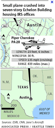 austin joe stack airplane