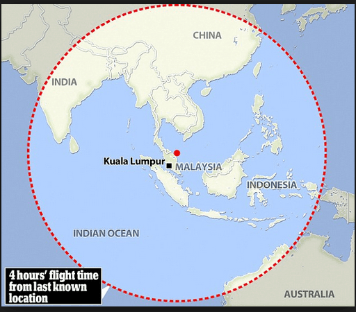 flight 370 indian ocea