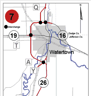 highway 19 watertown