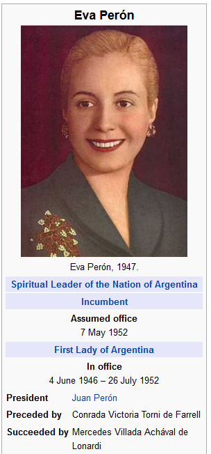 evita peron