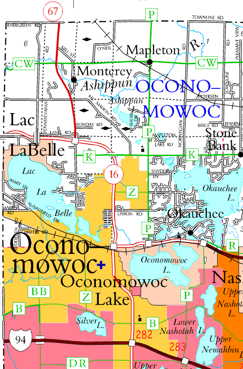 oconom silver road z lac  highway 16 totzke